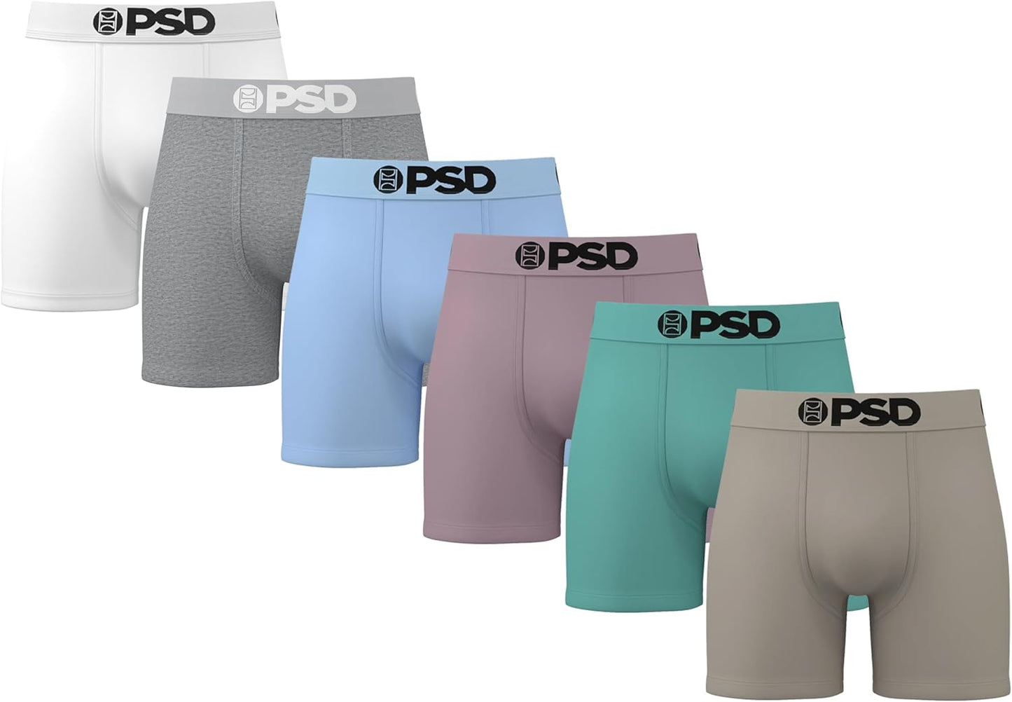 PSD Men's Mid Length Boxer Briefs - Comfort and Support