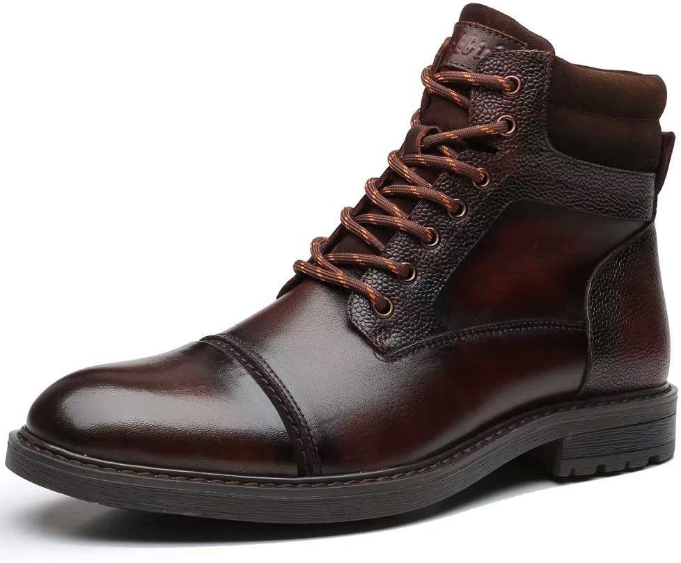 Stylish and Comfortable Leather Chukka Ankle Boots for Men