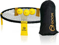 GOOX Outdoor Beach Ball Games Light Up Set - Portable Roundnet