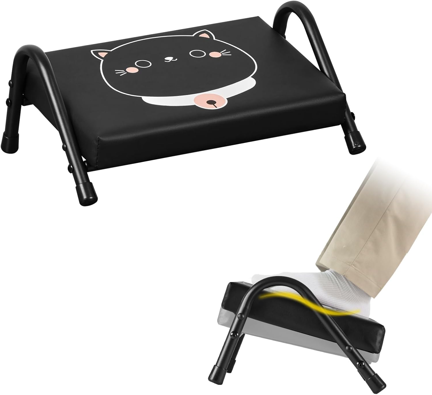 Ergonomic Foot Rest for Under Desk at Work - Pain Relief Tool