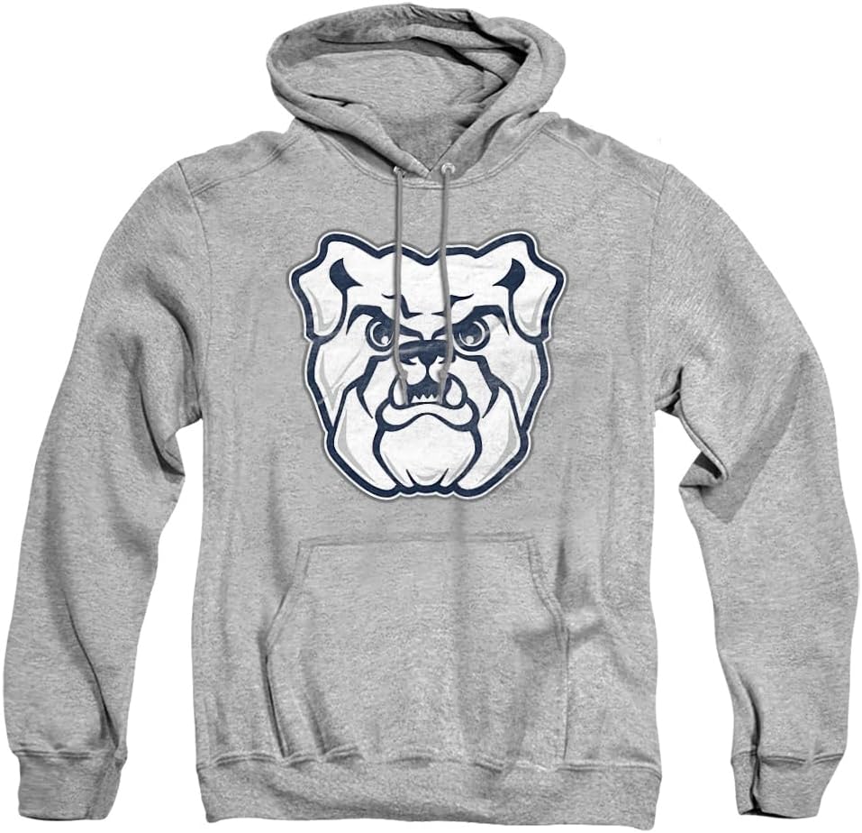 Official Collegiate Distressed Logo Adult Pullover Hoodie