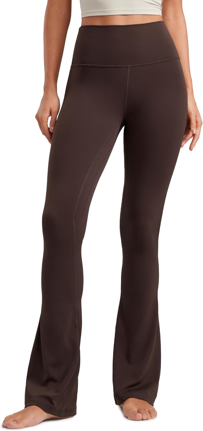 CRZ YOGA Butterluxe High Waist Mini Flared Leggings for Women