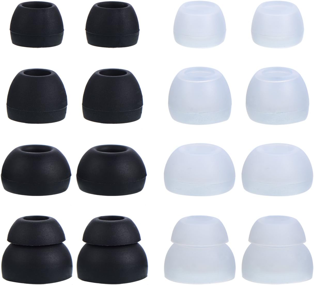Enhanced Comfort 8 Pairs Earbud Replacement Tips