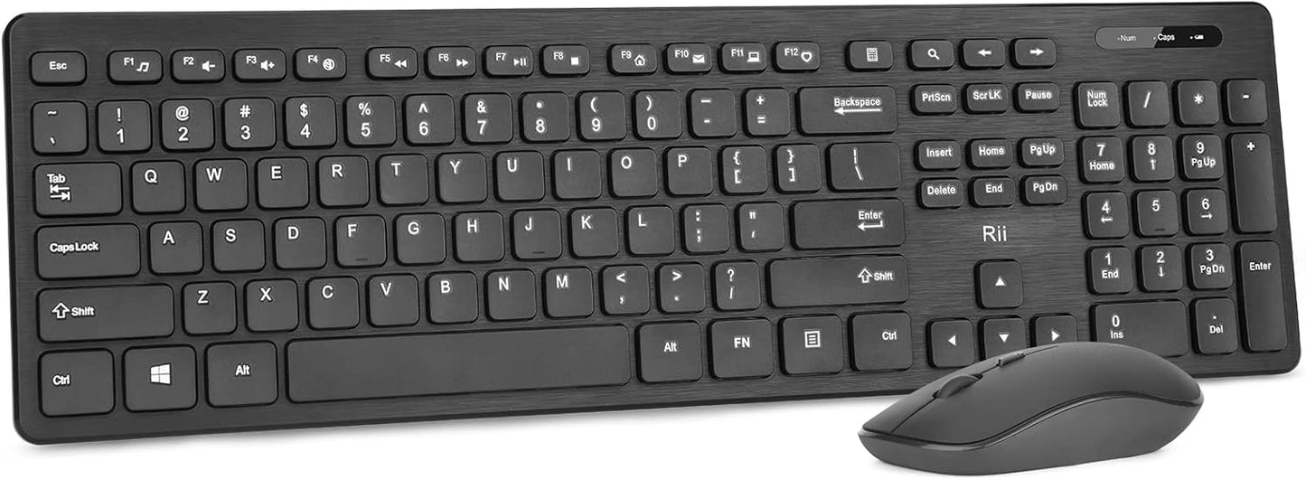 Rii Wireless Keyboard Combo - Ultimate Compatibility