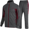 Men's Tracksuits for Men Full Zip 2 Piece Athletic Jogging Set