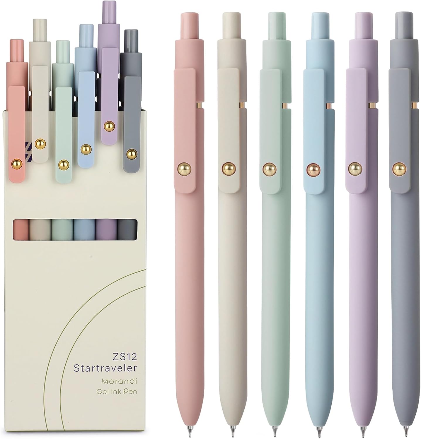 Smooth 0.5mm Fine Point Black Gel Pens - Journaling Essential
