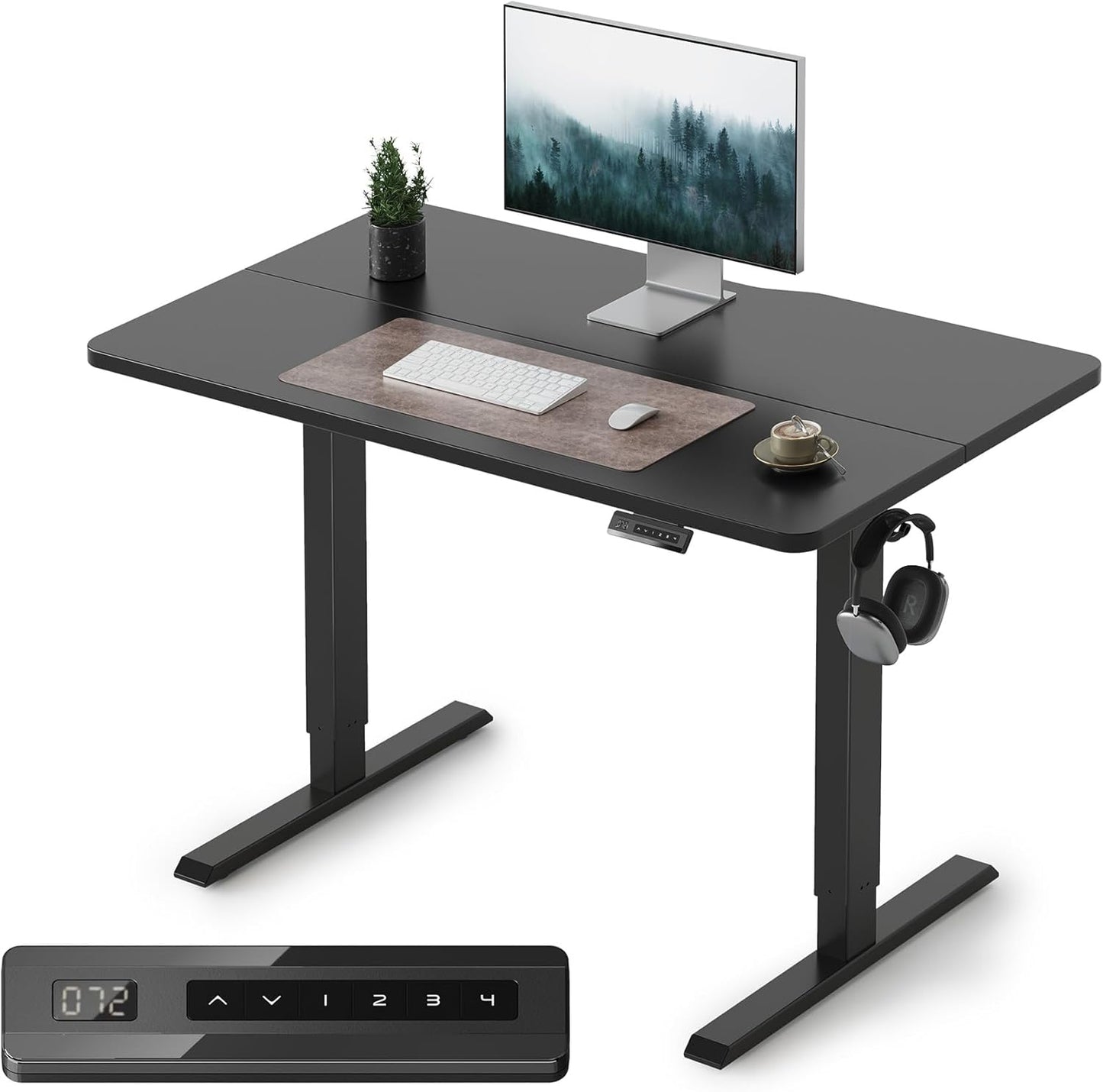 FEZIBO Electric Standing Desk 40 x 24 Inchs for Home Office