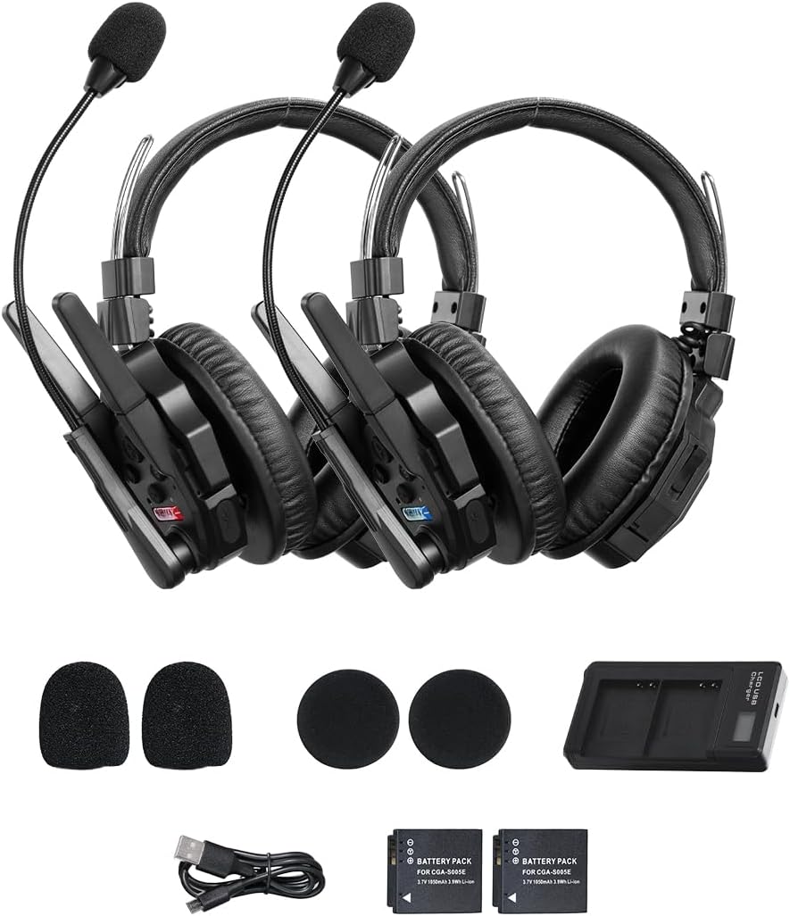 SYNCO XTALK XMax2 Wireless Intercom Headset for Clear Communication