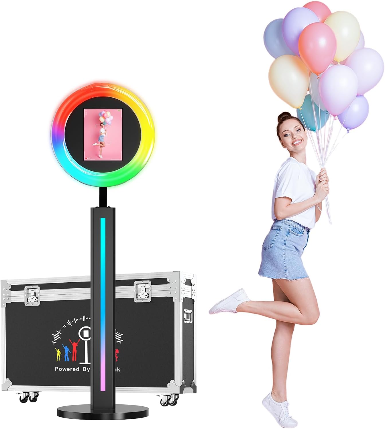 Photo Booth Compatible with Any iPad for Memorable Events
