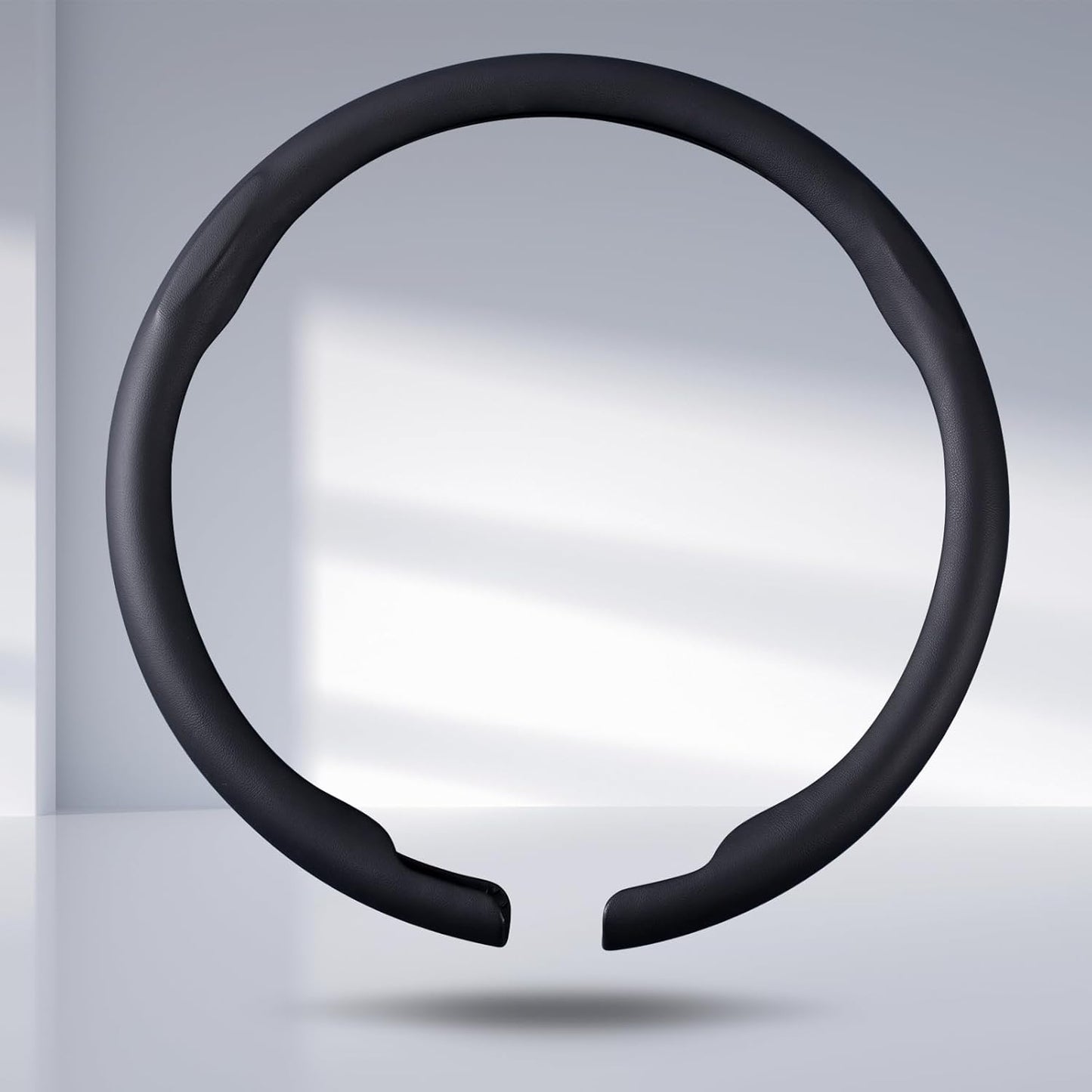 Premium Leather Steering Wheel Cover for Men - Universal Fit