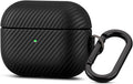 Leather Case for AirPods Pro 2 - Carbon Fibre Texture, Shockproof