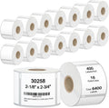 6400 Labels Compatible DYMO 30258 2-1/8in x 2-3/4in Multipurpose