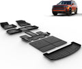 Floor Mats Backrest Mats Cargo Liner for 2026 2025 2024 Hyundai Santa