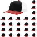 Richardson 112 Classic Six-Panel Adjustable Snapback Trucker Cap feel