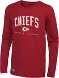 Outerstuff NFL Team Color Long Sleeve Performance T-Shirt (Style 2ZP9)