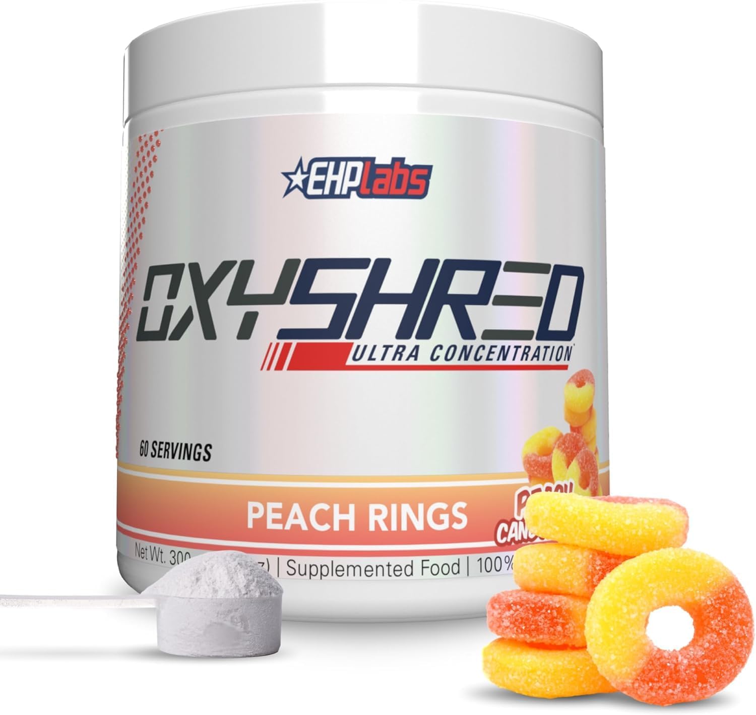 EHP Labs OxyShred Pre Workout Powder for Energy Boost