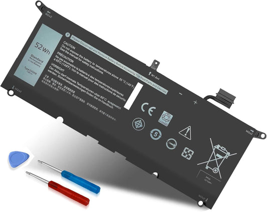 DXGH8 7.6V 52Wh Battery for Dell XPS 13 and Inspiron Series