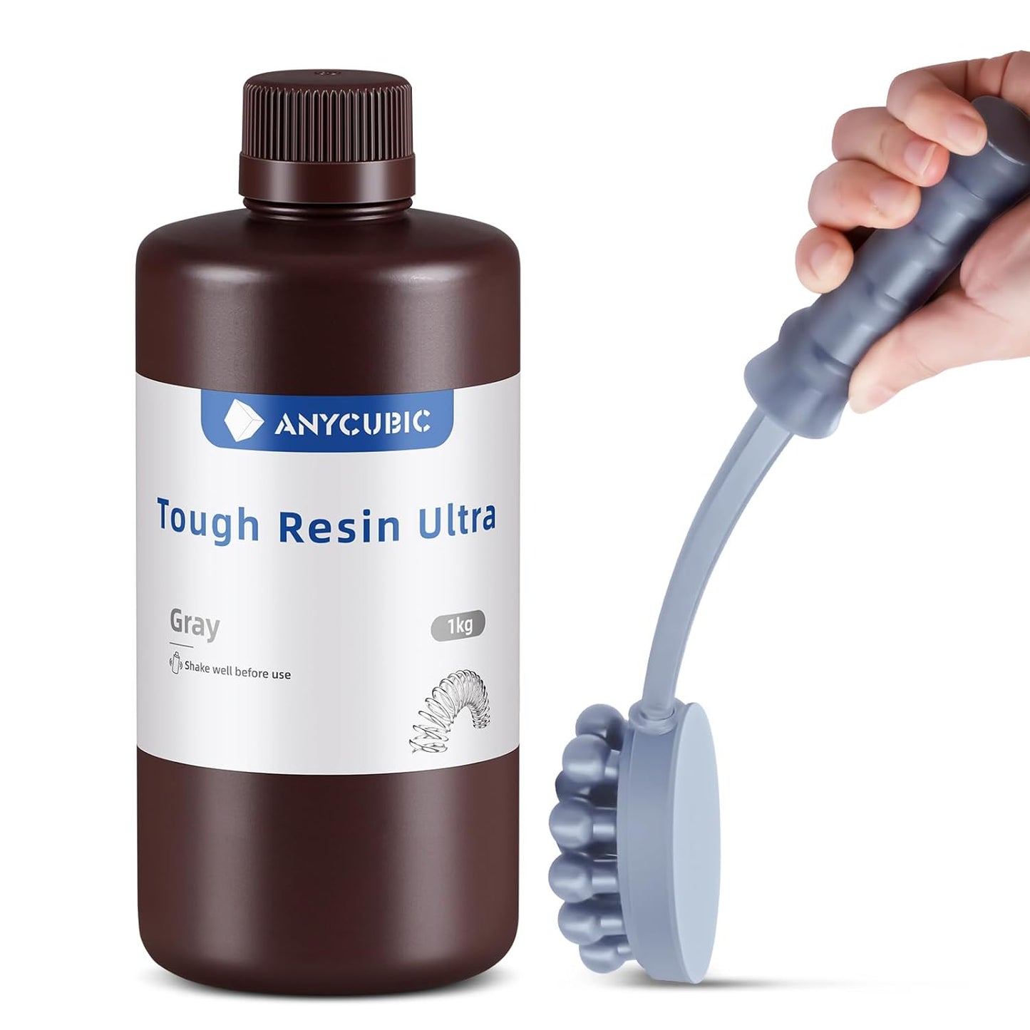 ANYCUBIC Ultra Tough Resin for 3D Printing with Flexibility