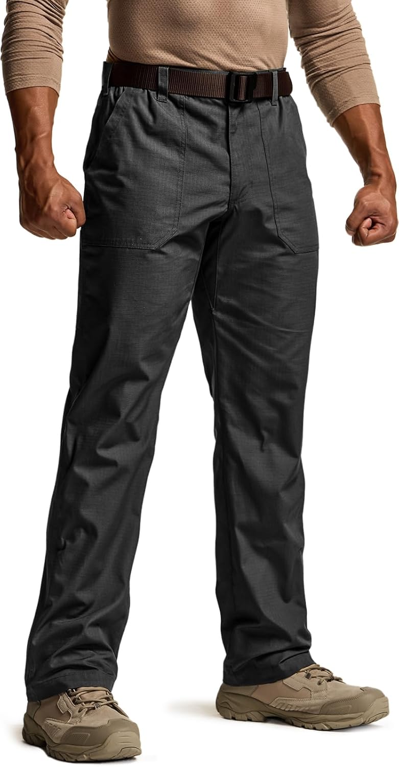 CQR Men's Quick Dry Work Pants for Tactical Outdoor Activities
