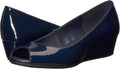 Bandolino Candra Peep-Toe Pump - Comfortable Wrapped Wedge Heel Shoes