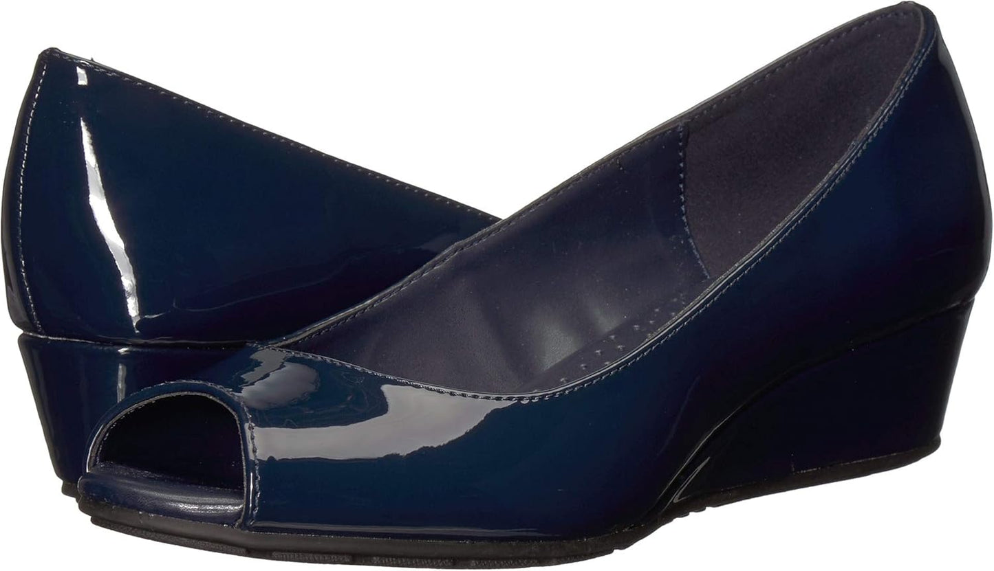 Bandolino Women's Candra Pump - Stylish Peep-Toe Wedge Design