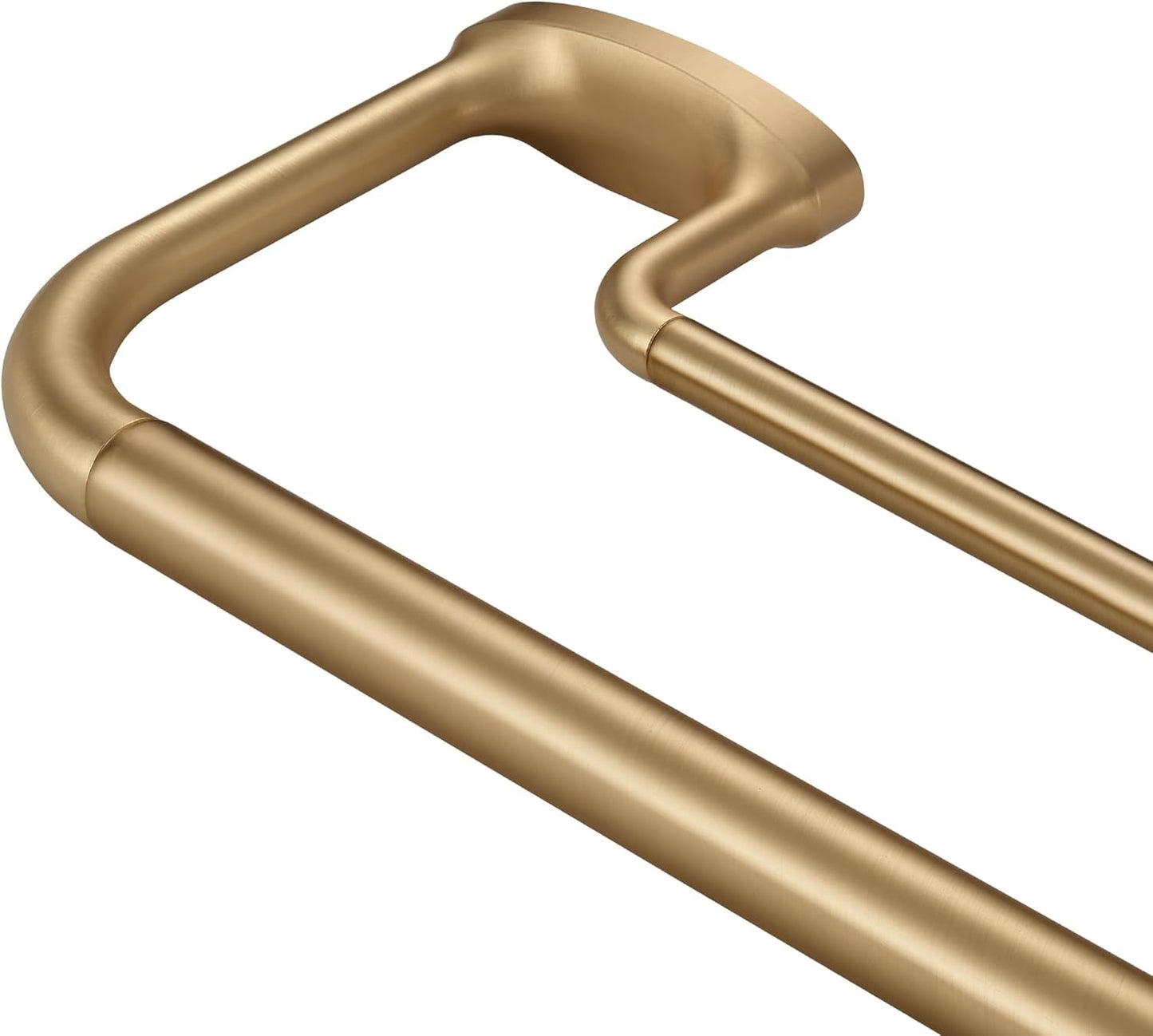 Double Curtain Rods for Windows with Adjustable Design and Finials
