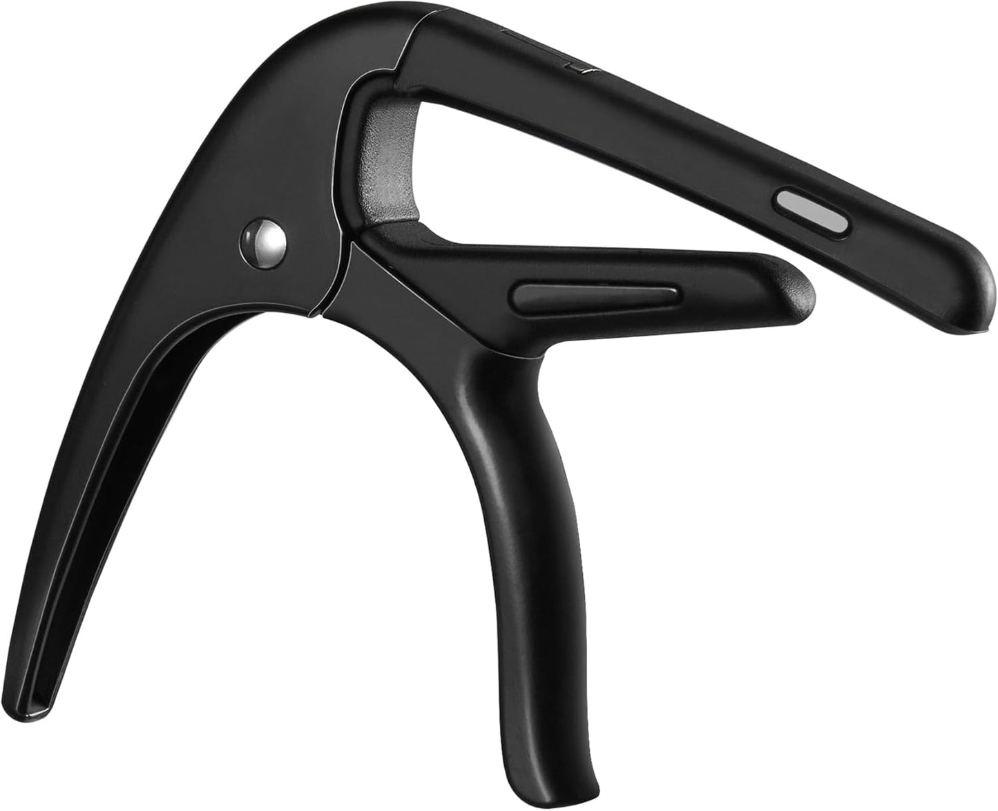 Capo Guitar Capo: Pick Holder, Fits Multiple Instruments, Black