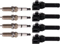 TRQ Ignition Kit Ignition Coil Spark Plugs for 2011-2012 Subaru