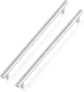 Gobrico Satin Nickel Cabinet Pulls 10 in Hole Centers - 30 Pack