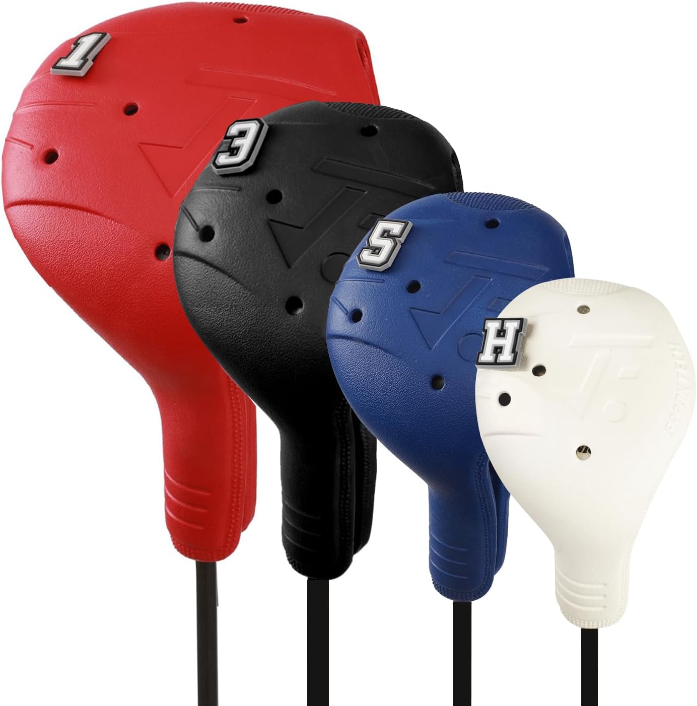 EVA Plastic Golf Head Covers for Driver and Fairway Woods