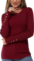 Newshows Women's Fall Fashion Sweater Long Sleeve Crew Neck - Classic