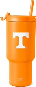 30oz Tumbler with Flip Lid and Straws - Perfect for Tennessee Fans