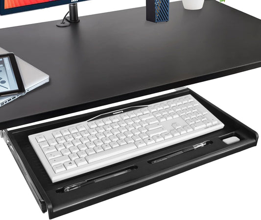TOOCUST Under Desk Keyboard Tray - Maximize desk space!