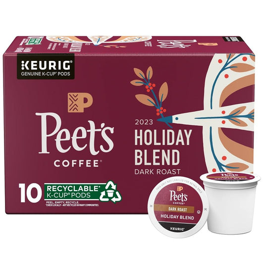 Peet's Dark Roast Holiday Blend Capsules - 10ct