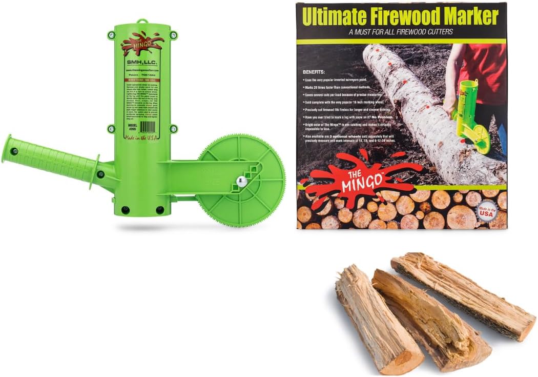 Mingo Marker Firewood Measuring Tool for Accurate Cutting
