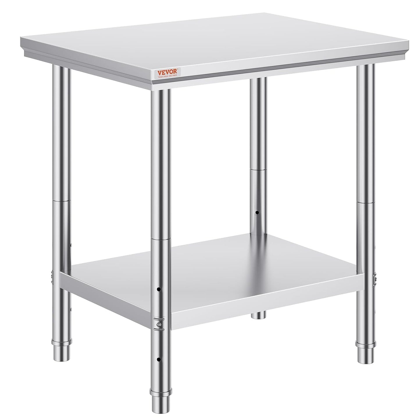 Mophorn Commercial Worktable for Heavy Duty Food Prep Tasks