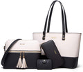 Chic Women's Synthetic Leather Handbags Set for Daily Use