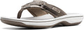 Clarks Women's Flip-Flops Breeze Sea for Casual Everyday Use