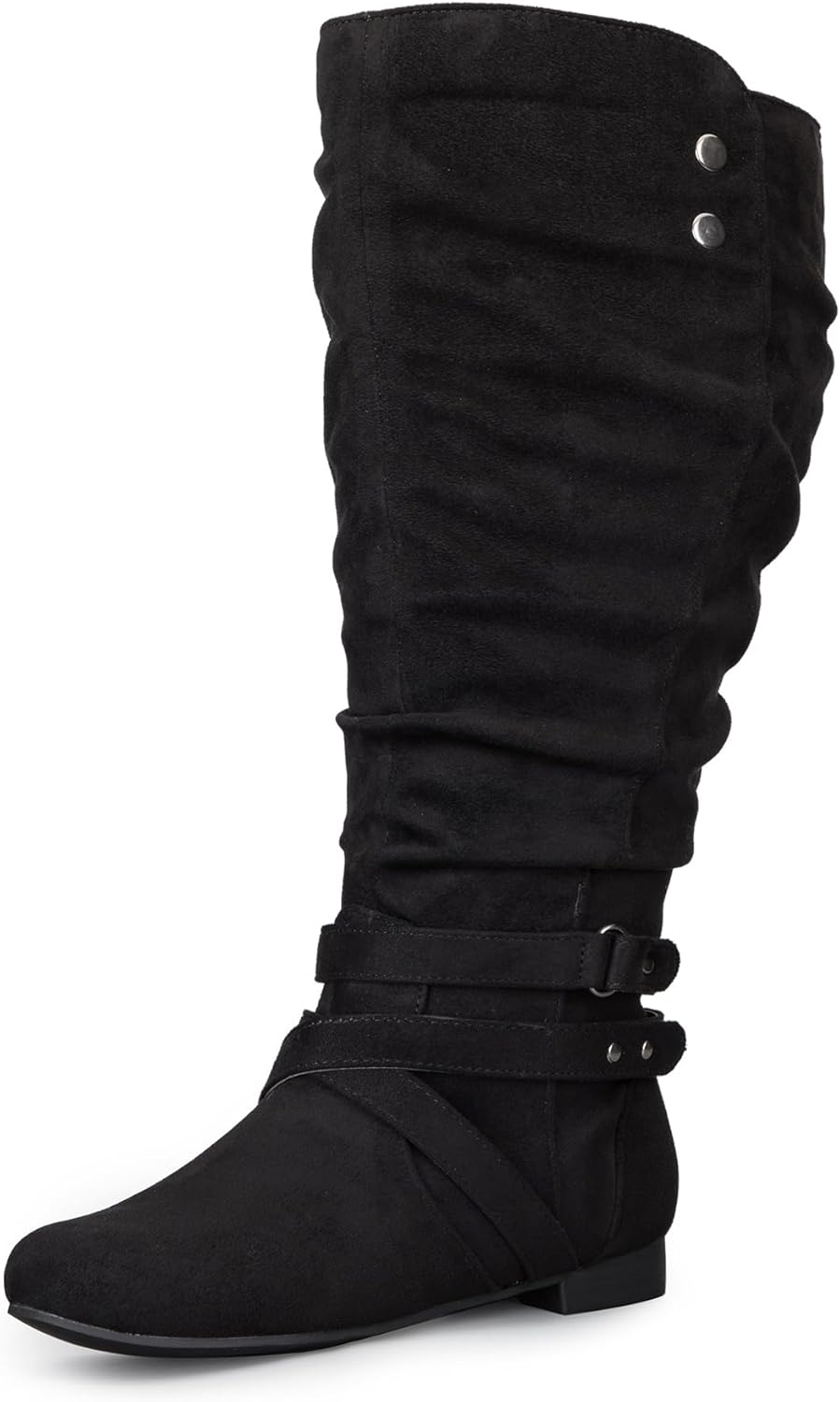 mysoft Womens Extra Wide Calf Boots for Stylish Comfort