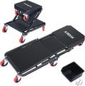 Creeper 36 in 2-in-1 Z Creeper Seat - Converts to Rolling Stool