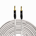 COLUBER CABLE 1/4ft TS Male to 1/4ft TS Male 150 ft - Clear Live Sound