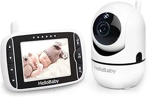 HelloBaby Baby Monitor with Remote Pan-Tilt-Zoom Camera Features