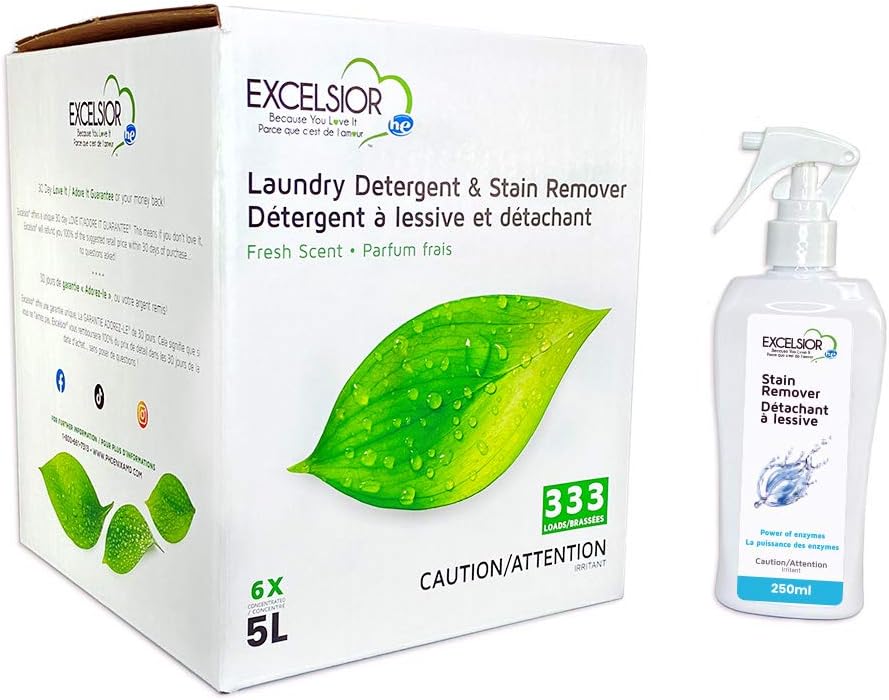 Excelsior HE Concentrated Liquid Laundry Detergent for 333 Loads