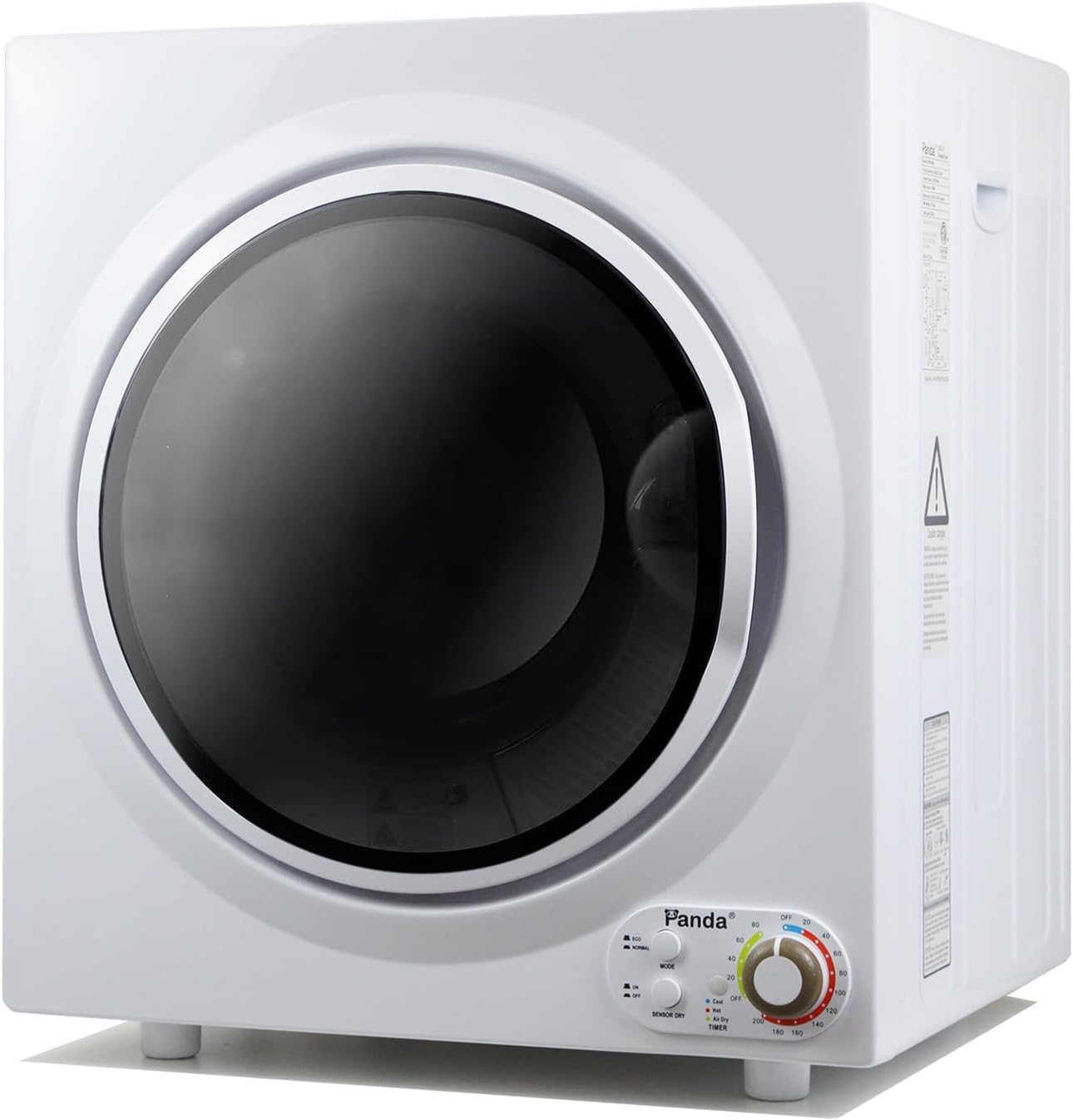 Panda Compact Dryer: Efficient 3.5 cu.ft. Portable Clothes Dryer