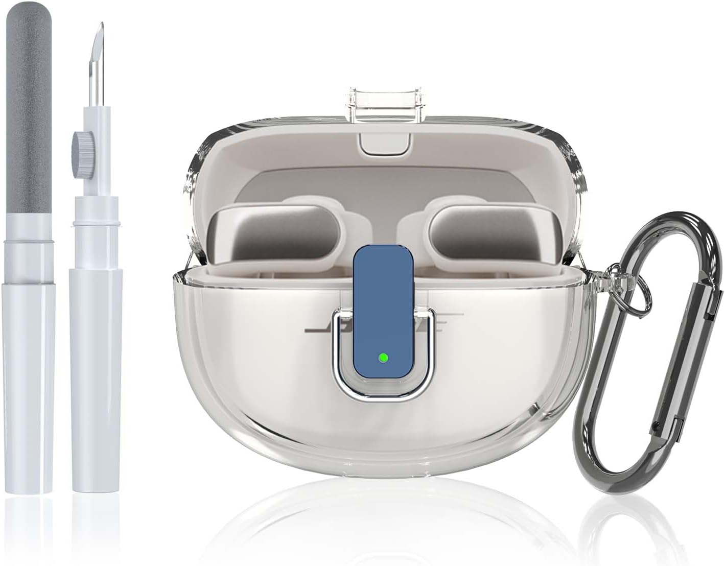 Shockproof Clear Case for Bose Ultra Earbuds 2024