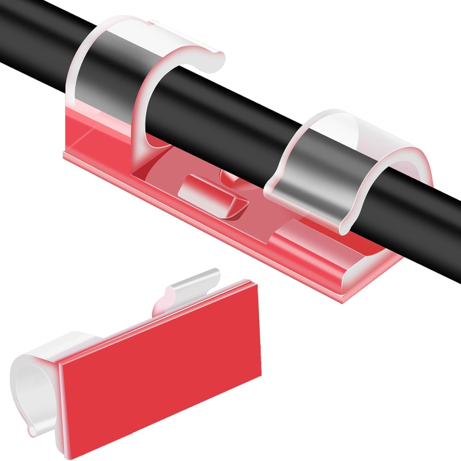 Waterproof Cable Clips | Heavy-Duty Organizers | Residue-Free Removal