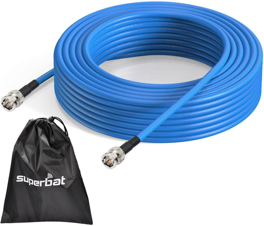 Superbat SDI Cable Long 75 Ohm BNC Cable for HD Video Transfer