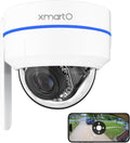 AI Tracking Dome CAM 2K HD Metal PTZ Wireless Security Camera - Auto