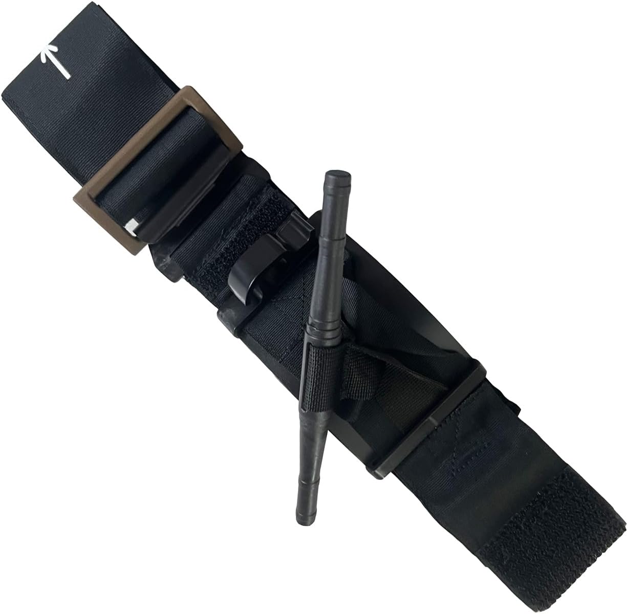 Tactical Mechanical Tourniquet for One-Handed Application Ready