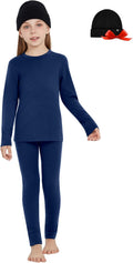 Unisex Kids' Merino Wool Base Layer Sets - Lightweight & Midweight